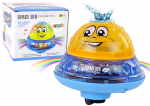 Maudynių žaislas Lean Toys NSO kamuolys su muzika ir &scaron;viesomis, 13 cm