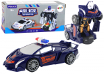 Automobilis - robotas 2in1 Lean toys, mėlynas
