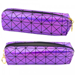 Violetinis Holografinis penalas, 20x6.5cm