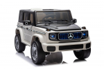 Vienvietis vaiki&scaron;kas elektromobilis Mercedes EQG 4x4, baltas