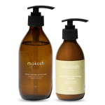 Rinkinys &bdquo;Pear&ldquo; drėkinamasis kūno prausiklis + drėkinamasis kūno losjonas su GLOW efektu