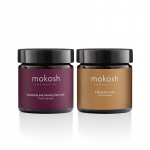 Rinkinys  &bdquo;Kaukės&ldquo; drėkinamoji ir valomoji veido kaukė &bdquo;Fig & Charcoal&ldquo; + pakeliamoji veido kaukė &bdquo;Oat & Bamboo&ldquo;