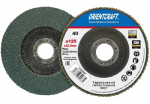 Lapelinis &scaron;lifavimo diskas ORIENTCRAFT Cirkonis, metalui, 125x22.23 mm, i&scaron;lenktas, 116.00ZG - 60