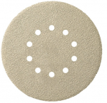 &Scaron;lifavimo popieriaus diskeliai KLINGSPOR PS 33 CK, 225mm, 10 skylių, GLS 52, su veliūru - 100