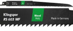 Tiesinio pjūklo pjūkleliai KLINGSPOR RS 603 WF, 230x19x1,2 mm, medienai