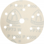 &Scaron;lifavimo popieriaus diskeliai KLINGSPOR FP 73 WK, 150mm, 15 skylių, GLS47, su veliūru - 320