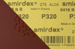 &Scaron;lifavimo popieriaus lapas SMIRDEX 275 Wet/dry, 230x280mm, atsparus vandeniui - 600