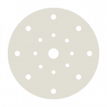 &Scaron;lifavimo lapeliai SMIRDEX 510 White Line, 150mm, 17 skylių, su veliūru - 240