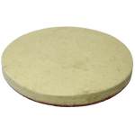 Poliravimo veltinis diskas ORIENTCRAFT, 125x10 mm, kibus, 501.05-1