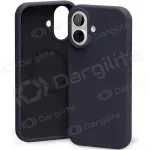 Apple iPhone 17 dėklas Mercury "Pure Magsafe Silicon Case" tamsiai mėlynas