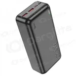 I&scaron;orinė baterija Power Bank Hoco J101B PD 20W+Quick Charge 3.0 22.5W 30000mAh juodas