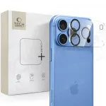 Apple iPhone 18 Pro apsauginis grūdintas stiklas kamerai "Tech-Protect Cam Fit+" (skaidrus)
