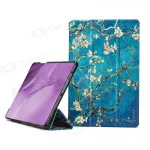 Samsung Galaxy Tab A9+, Tab A11+ dėklas "Smart Leather" (sakura)