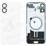 Apple iPhone 16 galinis dangtelis (baltas) (Premium)