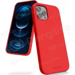 Apple iPhone 14 Plus dėklas Mercury "Silicone Case" (raudonas)
