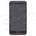 HTC Desire 816 ekranas (juodas) (su rėmeliu) (service pack) (originalus)