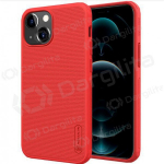 Apple iPhone 15 dėklas &bdquo;Nillkin Frosted Shield&ldquo; (raudonas)