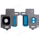 Samsung Galaxy S8 kameros stikliukas (su rėmeliu) (violetinis)