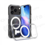 Apple iPhone 17 Pro dėklas "Clear MagSafe Case" (skaidrus)