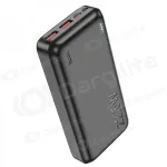 I&scaron;orinė baterija Power Bank Hoco J101A PD 20W+Quick Charge 3.0 22.5W 20000mAh juoda