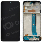Xiaomi Redmi Note 12S ekranas (juodas) (su rėmeliu) (originalus)