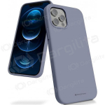 Apple iPhone 16 Pro Max dėklas Mercury "Silicone Case" (levandos pilka)