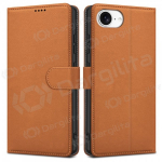 Samsung Galaxy A36 dėklas "Fancy Wallet" (rudas)
