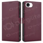 Apple iPhone 7, 8, SE 2020, SE 2022 dėklas "Fancy Wallet" (bordo)