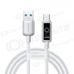USB-C laidas Joyroom S-A55 StarFlight USB-A į USB-C 1.2 m 66 W baltas