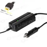 Automobilinis ne&scaron;iojamojo kompiuterio pakrovėjas Akyga AK-ND-42 (20V / 4.5A 90W) Slim Tip LENOVO 1.2m