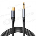 Audio laidas Joyroom SY-A07 USB-C į 3.5 mm 1.2 m juodas