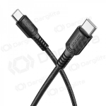 USB-C laidas Borofone BX116 USB-C į USB-C 1 m 60 W juodas