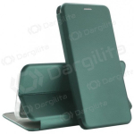 Samsung Galaxy S25+ dėklas "Book Elegance" (tamsiai žalias)