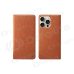 Apple iPhone 11 dėklas "HDD Magnetic Wallet Case" (rudas)