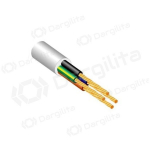 Lankstus kabelis Lietkabelis OMY BVV-F 5x6 mm&sup2; varinis PVC