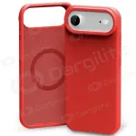 Apple iPhone Air dėklas Mercury "Pure Magsafe Silicon Case" (raudonas)