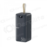 I&scaron;orinė baterija (Power Bank) Remax RPP-117 50000 mAh 22.5 W, juoda