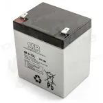 Akumuliatorius (AGM) SSB SB (5Ah, 12V, F2, VRLA)