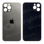 Apple iPhone 12 Pro Max galinis baterijos dangtelis (juodas) (bigger hole for camera)