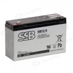 Akumuliatorius (AGM) SSB SB (12Ah, 6V, F1, VRLA)