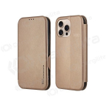 Apple iPhone 11 dėklas "HDD Classic Wallet Case" (auksinis)