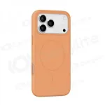 Apple iPhone 17 dėklas "X-Level Fluid Skin MagSafe" (oranžinis)