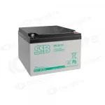 Akumuliatorius (AGM) SSB SBL (26Ah, 12V, F13 M5, VRLA)