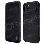 Apple iPhone 14 Plus dėklas &bdquo;Nillkin Leather&ldquo; (juodas)