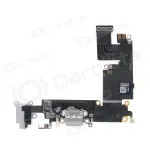 Apple iPhone 6 Plus įkrovimo lizdo ir mikrofono jungtis (&scaron;viesiai pilka) (naudota, originali)