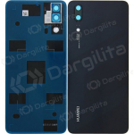 Huawei P20 galinis baterijos dangtelis (juodas) (naudotas grade C, originalus)