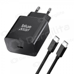 Telefono įkroviklis Blue Star TFB-TC-25WPD 25 W USB-C PD QC juodas