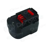 Akumuliatorius Black+Decker A1712 12V įrankiams 3Ah Ni-MH (pakaitinis)