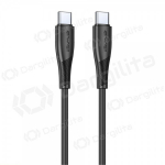 USB-C laidas Awei CL-182C USB-C į USB-C 1 m juodas