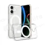 Apple iPhone 17 dėklas "Clear MagSafe Case" (skaidrus)